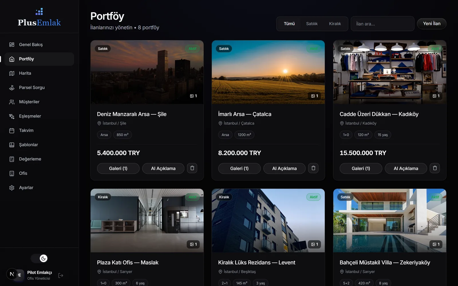 Portföy paneli